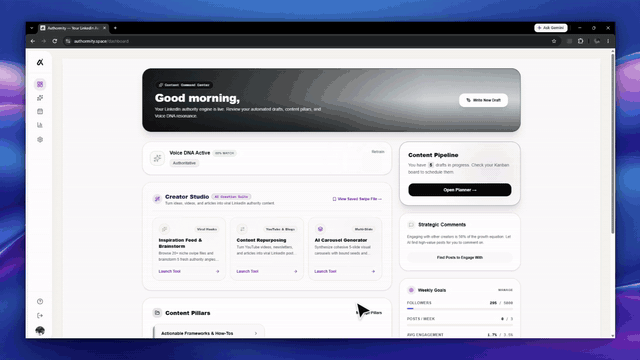 Authormity Content Board and CRM Live Demo